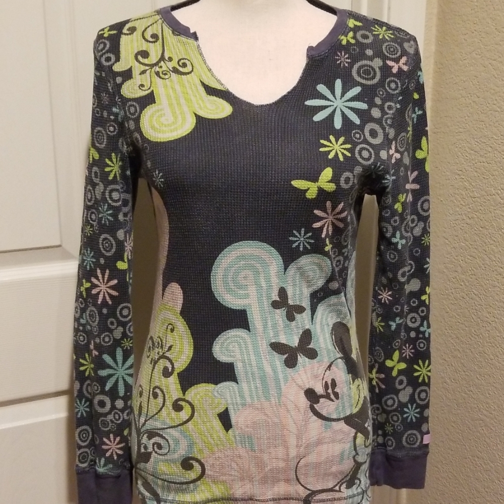 Disney Mickey Mouse Long Sleeve Shirt